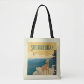 Shenandoah National Park | Deer Tote Bag (Voorkant)