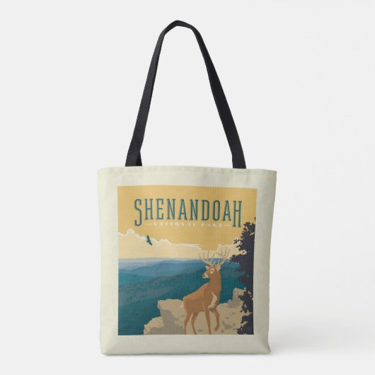 Shenandoah National Park | Deer Tote Bag (Achterkant)
