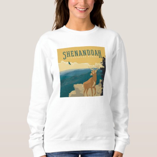 Shenandoah National Park | Deer Trui (Voorkant)