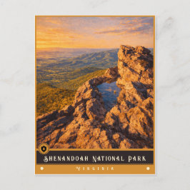 Shenandoah National Park | Oude ansichtkaart Briefkaart