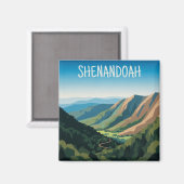 Shenandoah National Park Reis Magneet (Voorkant / Achterkant)