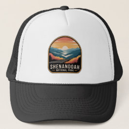 Shenandoah National Park Scenic Drive-badge Trucker Pet