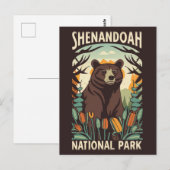 Shenandoah National Park skyline drive beer Briefkaart (Voorkant / Achterkant)