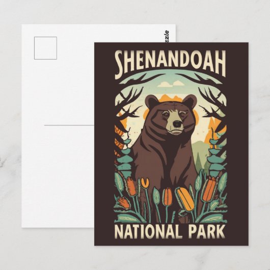 Shenandoah National Park skyline drive beer Briefkaart (Voorkant / Achterkant)