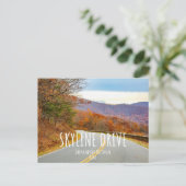Shenandoah National Park Skyline Drive Briefkaart (Staand voorkant)