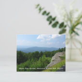 Shenandoah National Park Skyline Drive Schilderach Briefkaart (Staand voorkant)