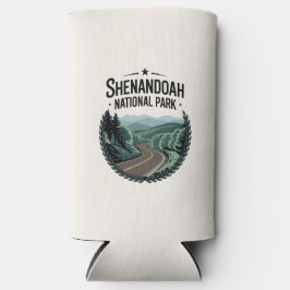 Shenandoah National Park Skyline Drive Uitzicht on Seltzer Blikjeskoeler