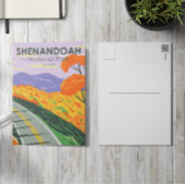 Shenandoah National Park Skyline Drive Virginia Briefkaart