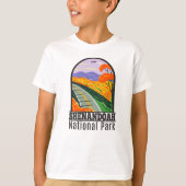 Shenandoah National Park Skyline Drive Virginia T- T-shirt (Voorkant)
