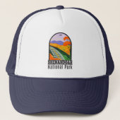 Shenandoah National Park Skyline Drive Virginia Trucker Pet (Voorkant)