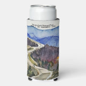 Shenandoah National Park skyline drive waterkleur Seltzer Blikjeskoeler (Seltzer Voorkant)