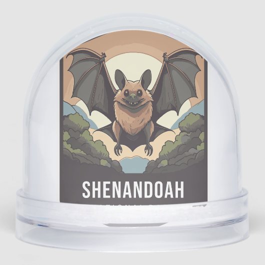 Shenandoah National park Snow Globe Sneeuwbol (Voorkant)