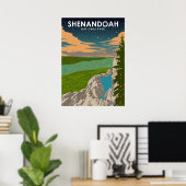 Shenandoah National Park Travel Poster (Thuiskantoor)