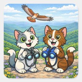 Shenandoah National Park Vierkante Sticker