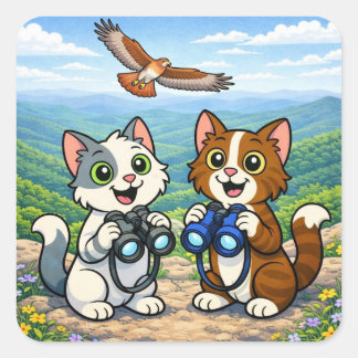 Shenandoah National Park Vierkante Sticker