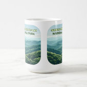 Shenandoah National Park Virginia Blue Ridge Retro Koffiemok (Center)