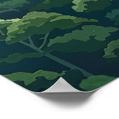 Shenandoah National Park Virginia Blue Ridge Retro Poster (Hoek)