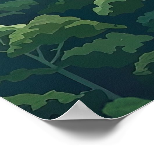 Shenandoah National Park Virginia Blue Ridge Retro Poster (Hoek)