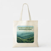 Shenandoah National Park Virginia Blue Ridge Retro Tote Bag (Achterkant)