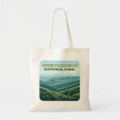Shenandoah National Park Virginia Blue Ridge Retro Tote Bag (Voorkant)