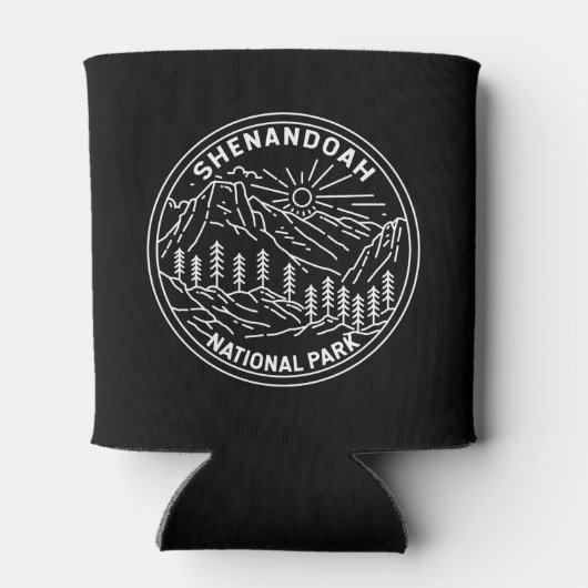 Shenandoah National Park Virginia Monoline Blikjeskoeler (Achterkant)