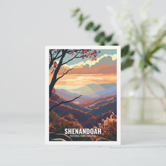 Shenandoah National Park Virginia USA Briefkaart (Staand voorkant)