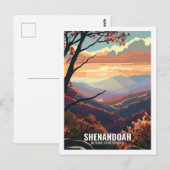 Shenandoah National Park Virginia USA Briefkaart (Voorkant / Achterkant)