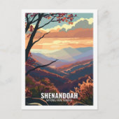 Shenandoah National Park Virginia USA Briefkaart (Voorkant)