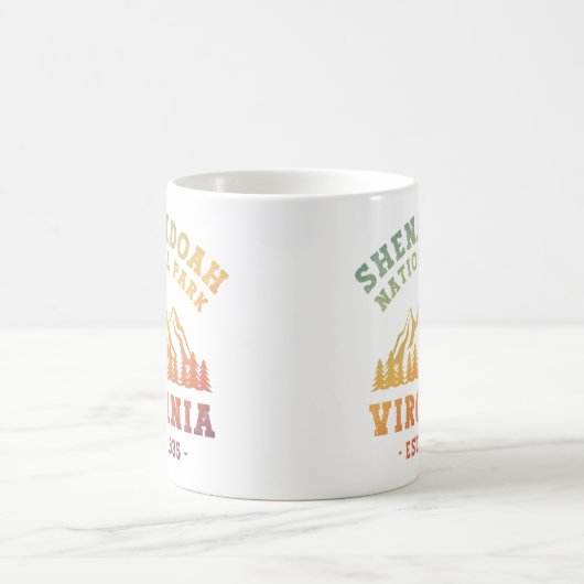 Shenandoah National Park Virginia USA Koffiemok (Center)