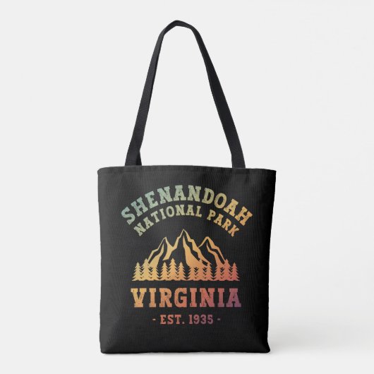 Shenandoah National Park Virginia USA Tote Bag (Achterkant)