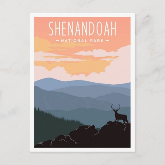 Shenandoah National Park Virginia USA Travel  Briefkaart (Voorkant)