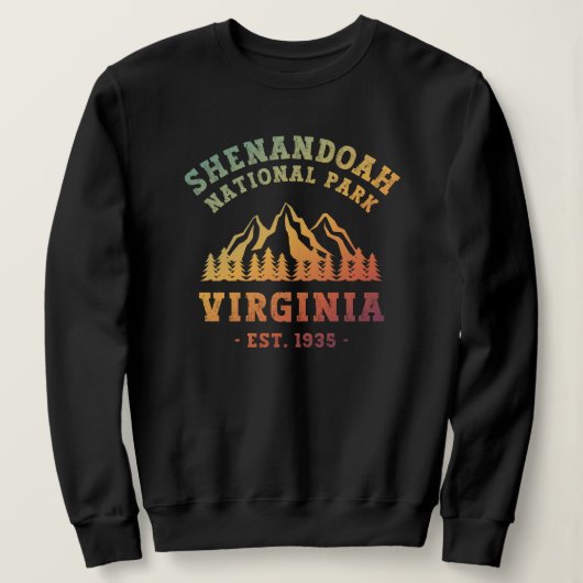 Shenandoah National Park Virginia USA Trui (Design voorkant)