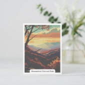 Shenandoah National Park, Virginia, Verenigde Stat Briefkaart (Staand voorkant)