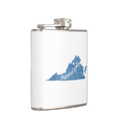 Shenandoah National Park Virginia Wood Grain Heupfles (Rechts)