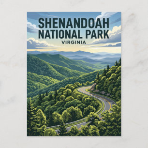 Shenandoah National Park VS Briefkaart
