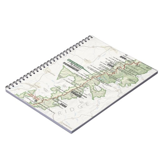 Shenandoah-notebook Notitieboek (Linkerzijde)