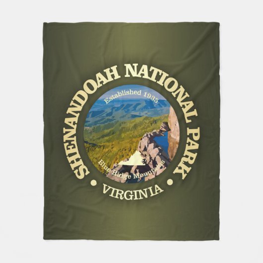 Shenandoah NP2 Fleece Deken (Voorkant)