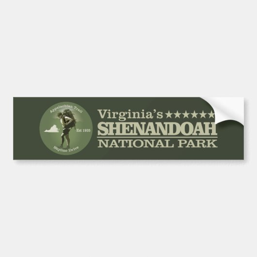 Shenandoah NP Bumpersticker (Voorkant)