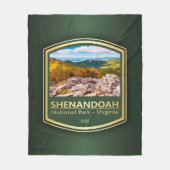 Shenandoah NP (PF1) Fleece Deken (Voorkant)