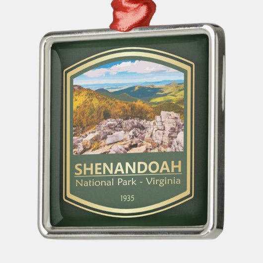 Shenandoah NP (PF1) Metalen Ornament (Links)