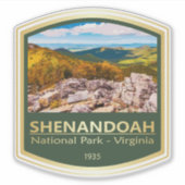 Shenandoah NP (PF1) Sticker (Voorkant)