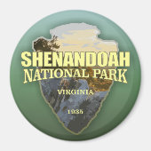 Shenandoah NP (pijlpunt) Magneet (Voorkant)