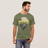 Shenandoah NP (pijlpunt) T-shirt (Voorkant volledig)