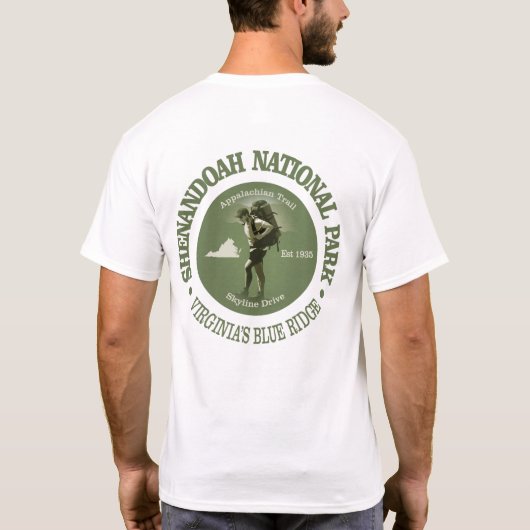 Shenandoah NP Shirten T-shirt (Achterkant)