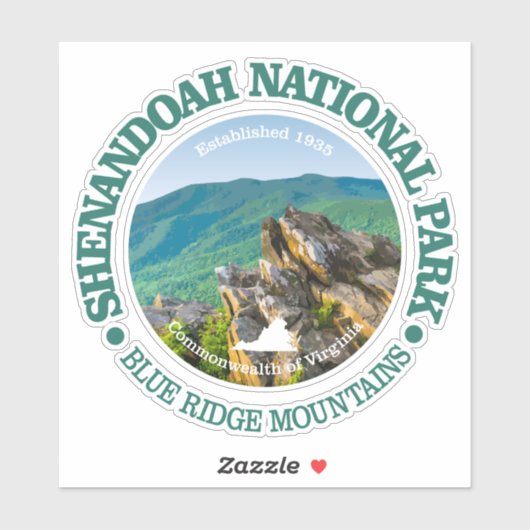 Shenandoah NP Sticker (Vel)
