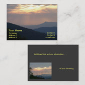Shenandoah-profielkaart Visitekaartje (Voorkant / Achterkant)