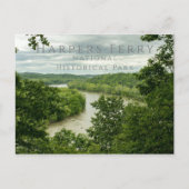 Shenandoah River, Harpers Ferry NHP Briefkaart (Voorkant)