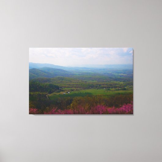 Shenandoah River Valley Canvas (Voorkant)