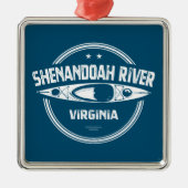 Shenandoah rivier, Virginia Metalen Ornament (Voorkant)
