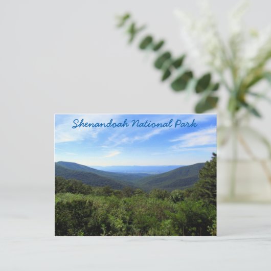 Shenandoah Valley Briefkaart (Staand voorkant)